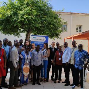 Rwandan partners along with UA partners in Study Visit Day 2